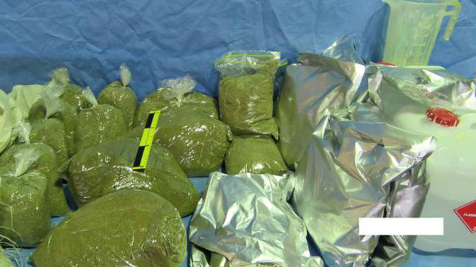 Synthetic cannabis haul (PHOTO - Supplied NZ Police)