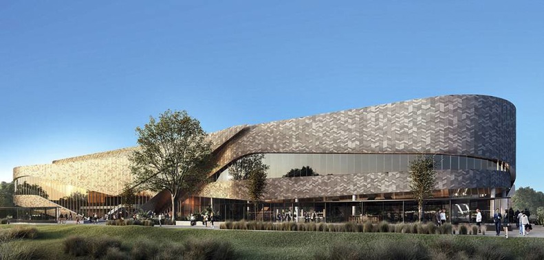The design for the new Christchurch convention centre. Photo / Christchurch Star
