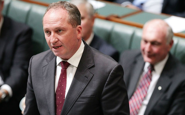 Australian Deputy Prime Minister Barnaby Joyce. (Photo /Getty Images)