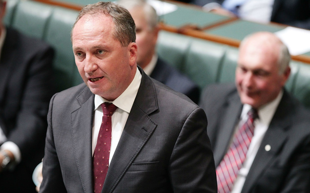 Former Australian Deputy Prime Minister and National leader Barnaby Joyce. (Photo /Getty Images)