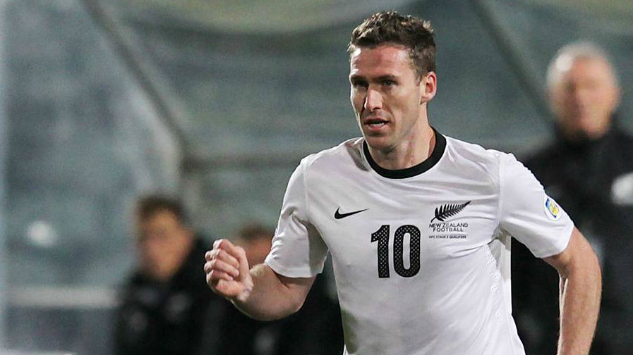 Former All Whites Chris Killen in action. Photo / Greg Bowker