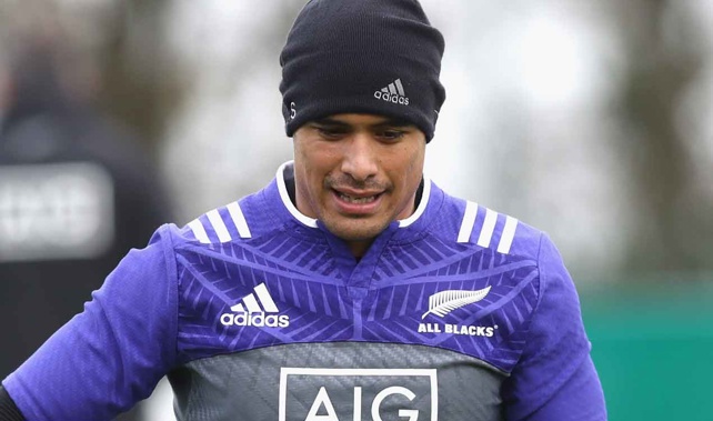 Aaron Smith at All Blacks training (Getty Images) 