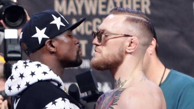 Mayweather and McGregor will face off this afternoon New Zealand Time. (Photo: AP)
