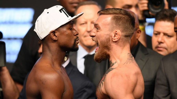 Floyd Mayweather v Conor McGregor (Image / Getty Images)