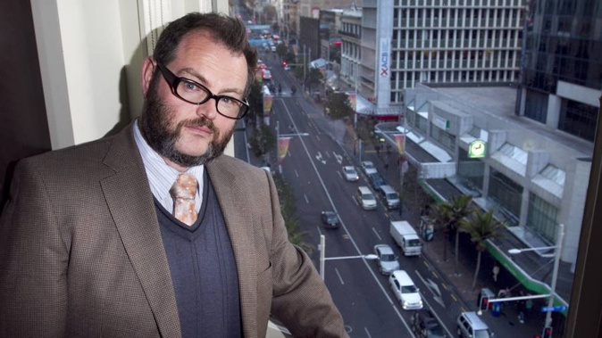 Activist and journalist Martyn Bradbury. (Photo / Natalie Slade)