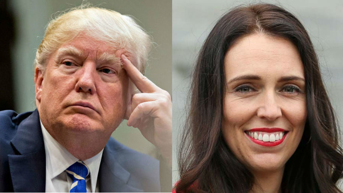 Labour leader Jacinda Ardern says she takes offence at being compared to Donald Trump (File)