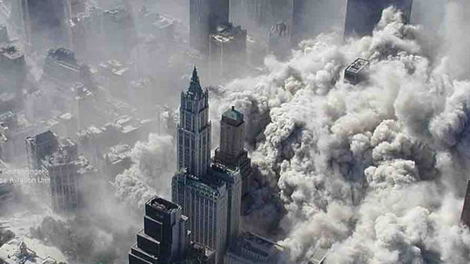 New York City moments after the Trade Towers collapsed. (Photo / NYPD)