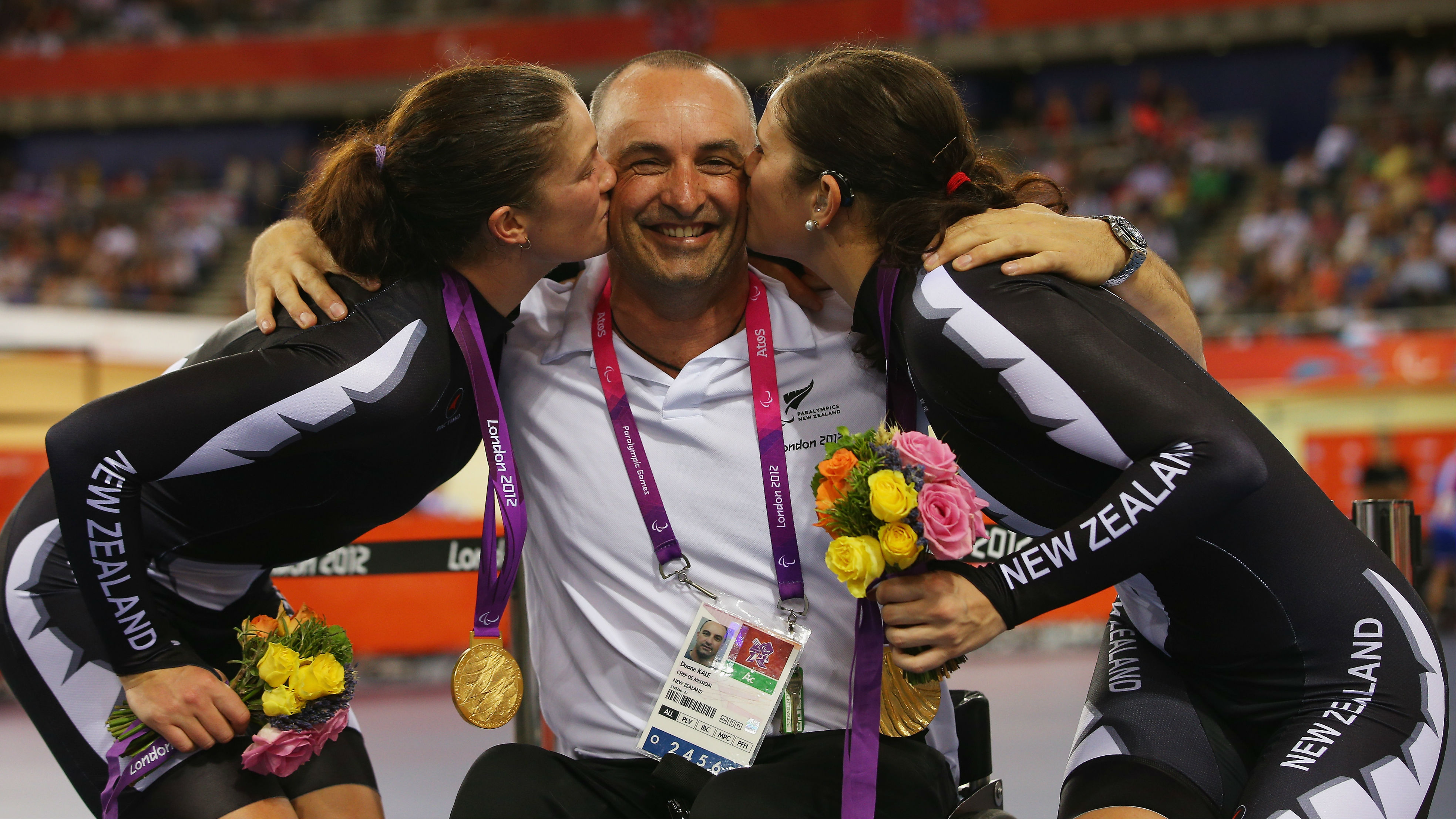 Former four-time Paralympic champion Kale continues his rise up the executive ladder (Getty)