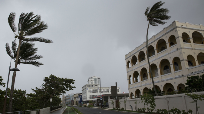 Hurricane Maria is barrelling towards Puerto Rico after wreaking widespread devastation on Dominica (Getty)