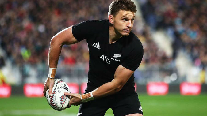 Beauden Barrett of the All Blacks.( Photo / Getty)