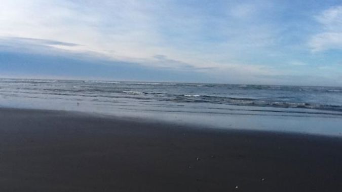 A person has died after a car went into the water at Kairaki Beach in Canterbury on Friday night (File photo)