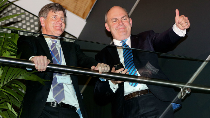 Mr Eagleson has been senior advisor to Mr English and former prime minister Sir John Key (Getty)