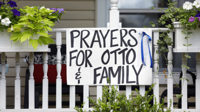 The town of Wyoming, Ohio prepares for the funeral of Otto Warmbier June 21, 2017 (Photo / Getty Images)
