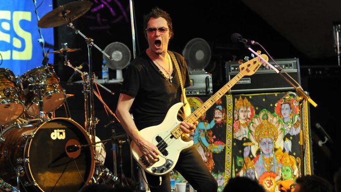 Glenn Hughes from Deep Purple is in New Zealand for a whirlwind tour (Photo - NZ Herald) 