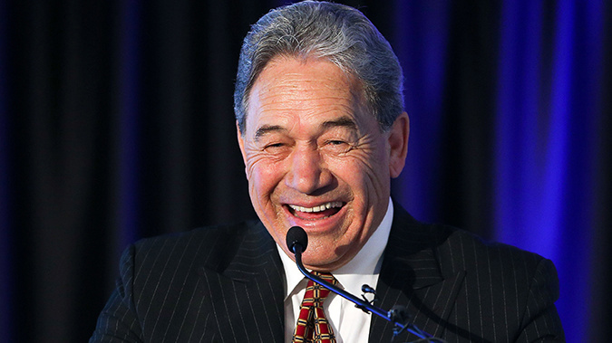 Winston Peters is in Wellington to meet his caucus (Image / Getty Images)