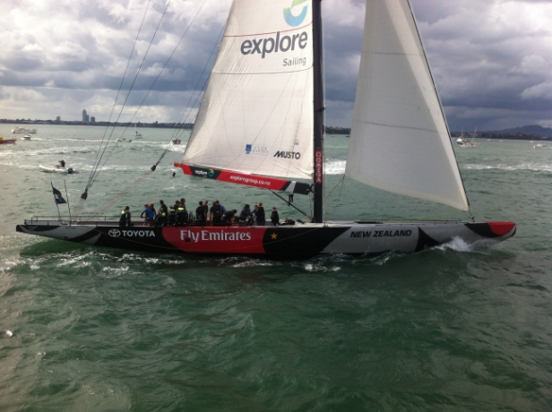 One of the boats out on the water - Corazon Miller