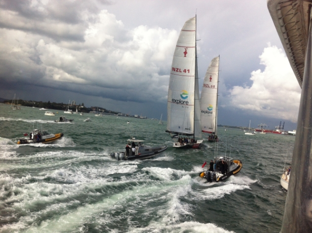 The boats out on the water - Corazon Miller