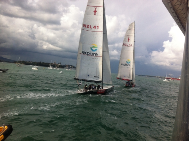 The boats out on the water - Corazon Miller