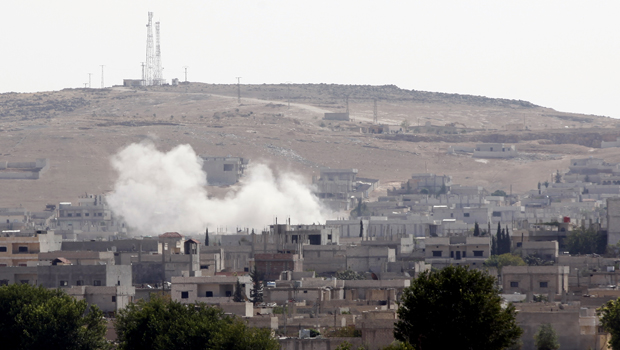 Syrian border town of Kobane (Getty Images)