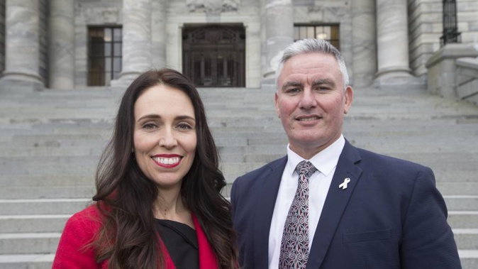 Leader Jacinda Ardern and deputy Kelvin Davis will spearhead Labour's negotiation team.
