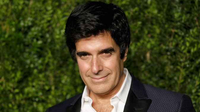 Copperfield  told the audience to stay seated because there had been a shooting outside (Getty)