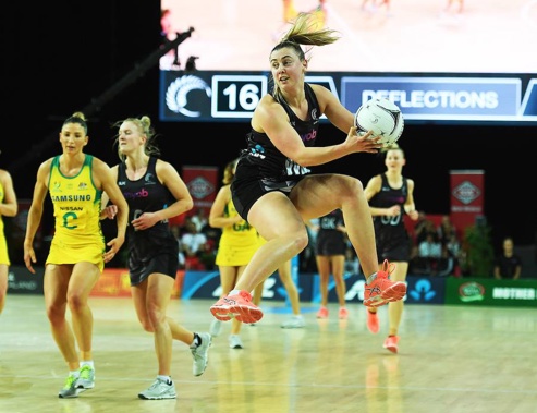 New Zealand wing attack Gina Crampton. (Photo / Photosport)