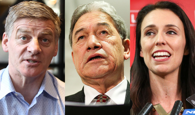 NZ First's coalition talks with both National and Labour are picking up pace. (Photo \ Getty Images)