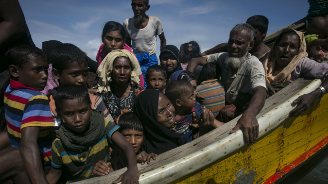 Hundreds of thousands of Rohingya have fled Myanmar since August (Photo / Getty).