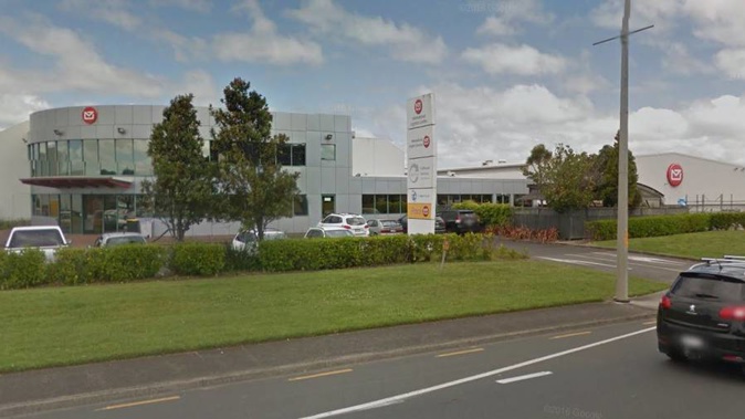 The New Zealand Mail Centre has been evacuated. (Photo / Google Streetview)