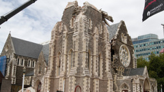 The Christchurch Cathedral was badly damaged in the February 2011 earthquake. (Photo / Supplied)