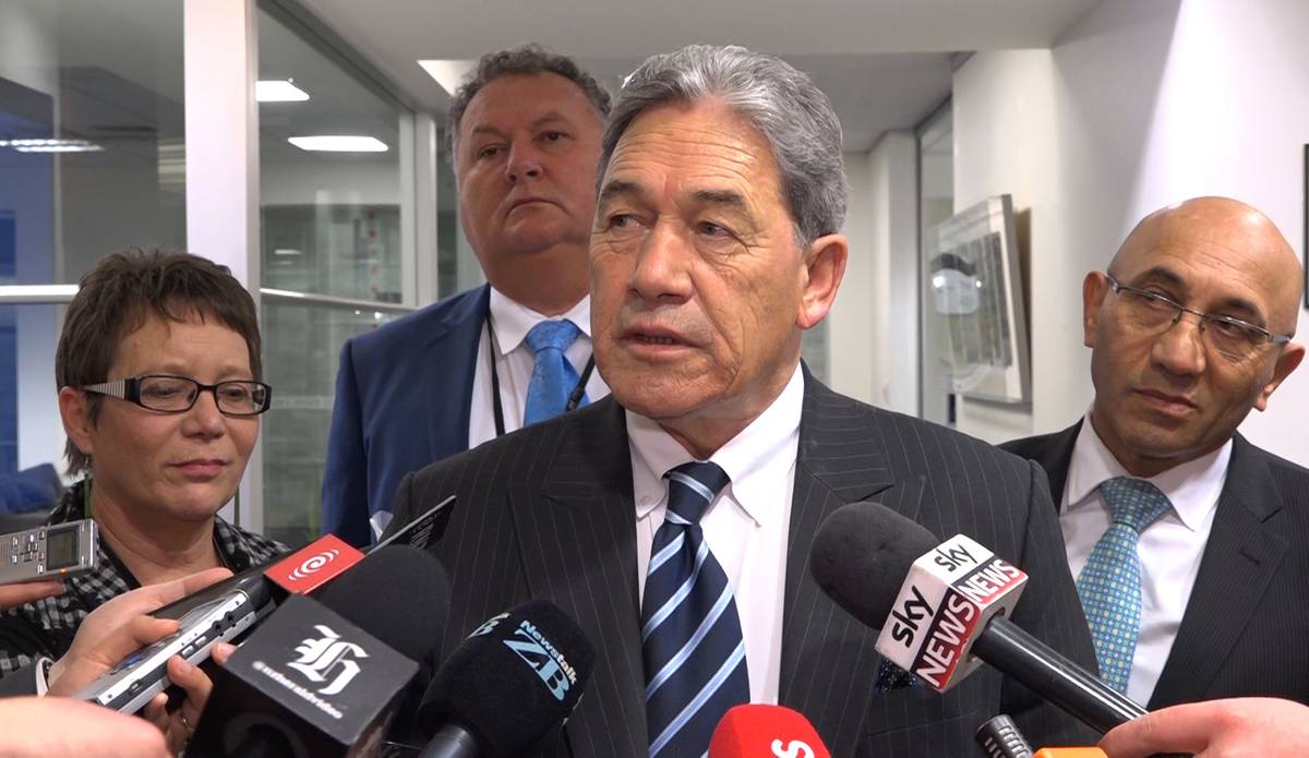 Winston Peters heaps scorn on Labour's partner