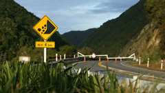 Due to seismic risk and water effects, the Manawatu Gorge road will never re-open (Getty)