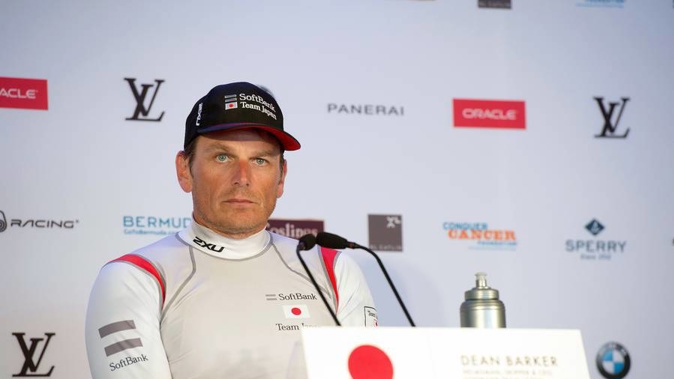 Dean Barker raced for Team Japan at this year's America's Cup. (Photo / Photosport)