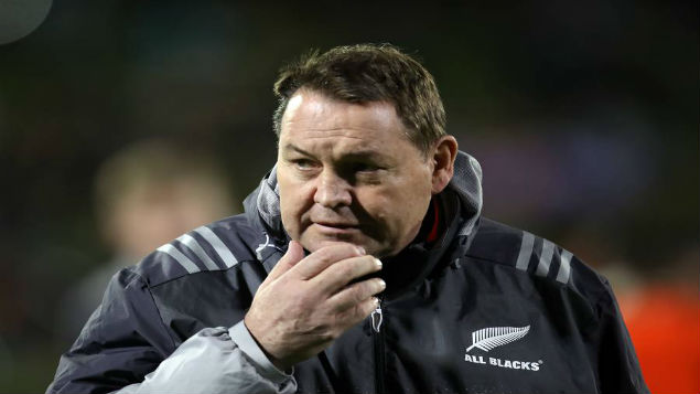 All Blacks coach Steve Hansen Photo Shane Wenzlick /Photosport
