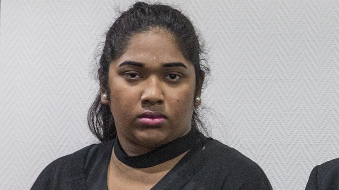 Shayal Upashna Sami is on trial for murdering the one-year-old baby. Photo/NZ Herald