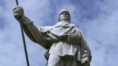 The statue is over 100 years old. Photo/Getty