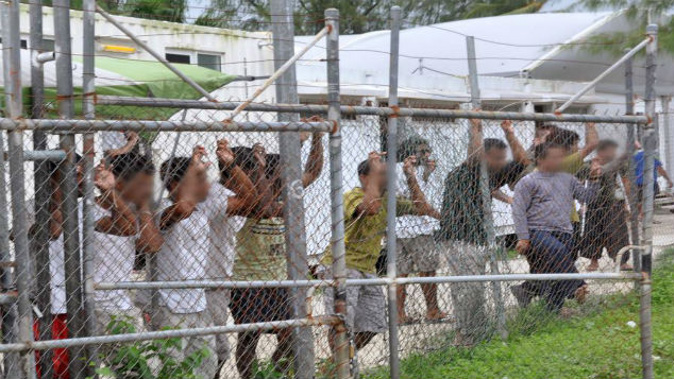 All services have been turned off at the Manus Island detention centre (Photo: AAP/NZ Herald)