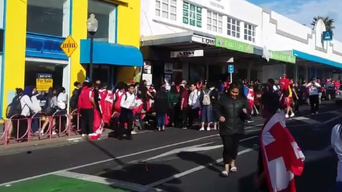 Fights had been happening throughout the week with tensions boiling over after the match. (Photo/ Supplied)