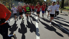 Runners will be watched by hundreds of counter-terrorism officers as they complete the course this weekend. (Photo/ Getty)