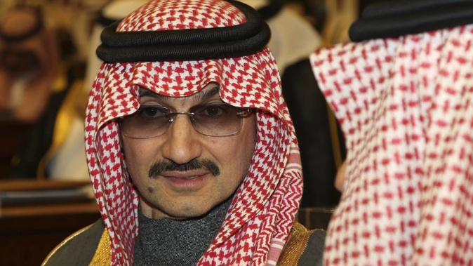 Saudi billionaire Prince Alwaleed bin Talal al-Saud. (Photo / AP file)