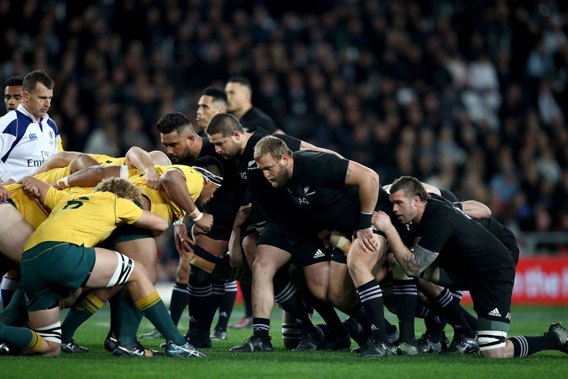 There would be no way New Zealand and Australia could collaborate on scrums like England and Wales did. (Photo \ Getty Images)
