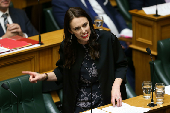 Jacinda Ardern said National must own all aspects of their record. Photo/Getty