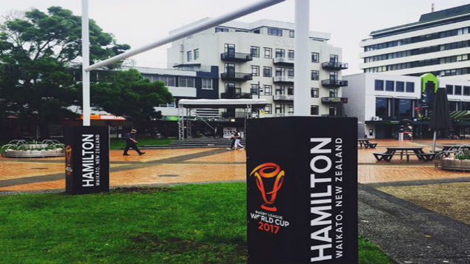 An Island Celebration is being held before the match at Garden Place on Victoria Street today. (Photo: Hamilton Central Facebook)