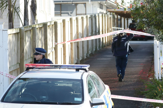Police arrived early this morning to the incident. Photo/NZ Herald