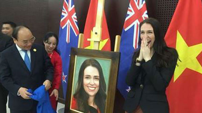 Jacinda Ardern in Vietnam for the APEC summit. Photo/Getty