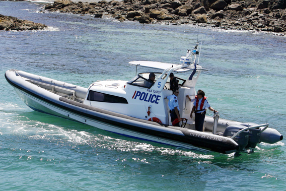 The Police Dive Squad joined the search today. Photo/Getty