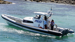 The Police Dive Squad joined the search today. Photo/Getty