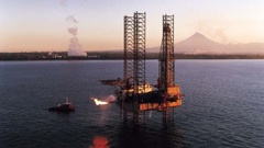 The Pohokura gas field. Photo/Encyclopaedia of New Zealand
