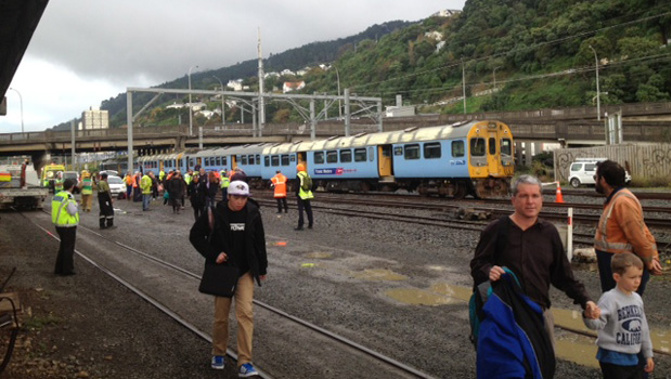 Wellington is going without trains for 24 hours. Photo/File