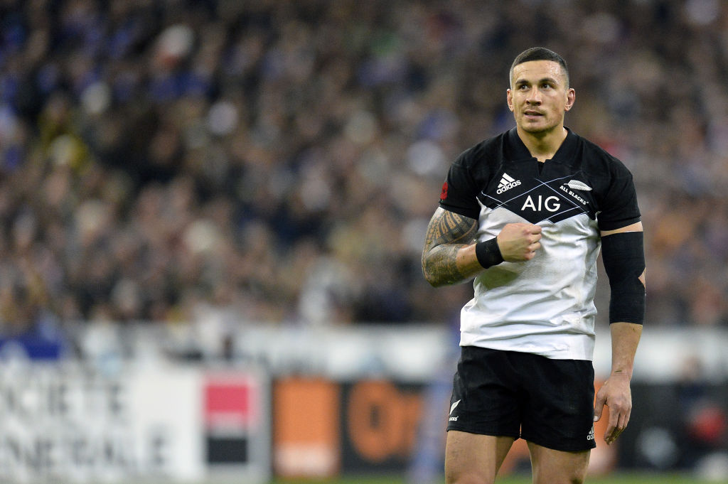 Williams was yellow carded for deliberately batting the ball dead against France. (Photo \ Getty Images)